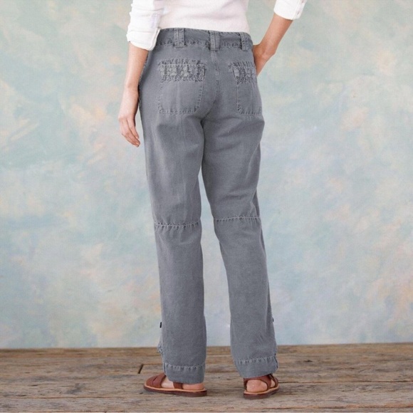 Sundance Organia Lace Pants Grey size 4 NWT - Picture 3 of 9